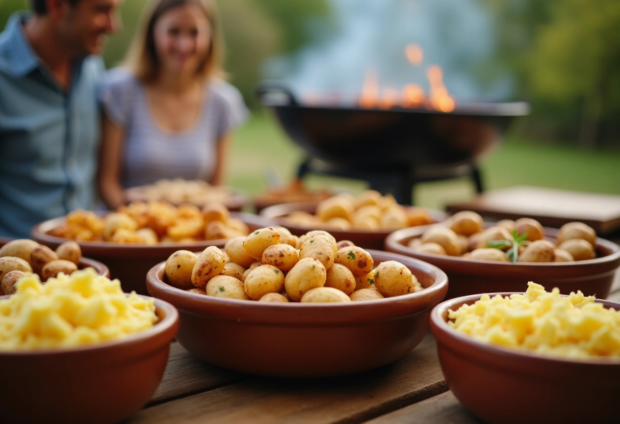 pommes de terre barbecue