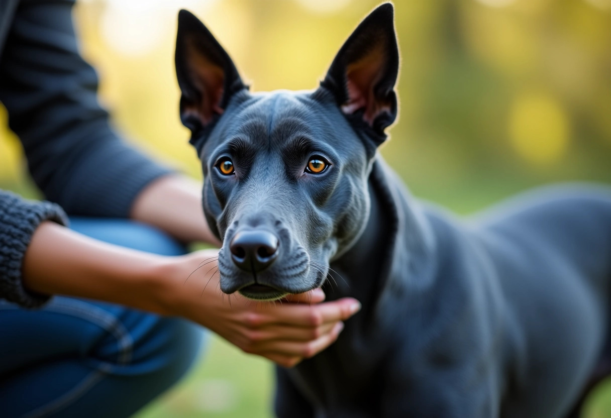 staffie bleu