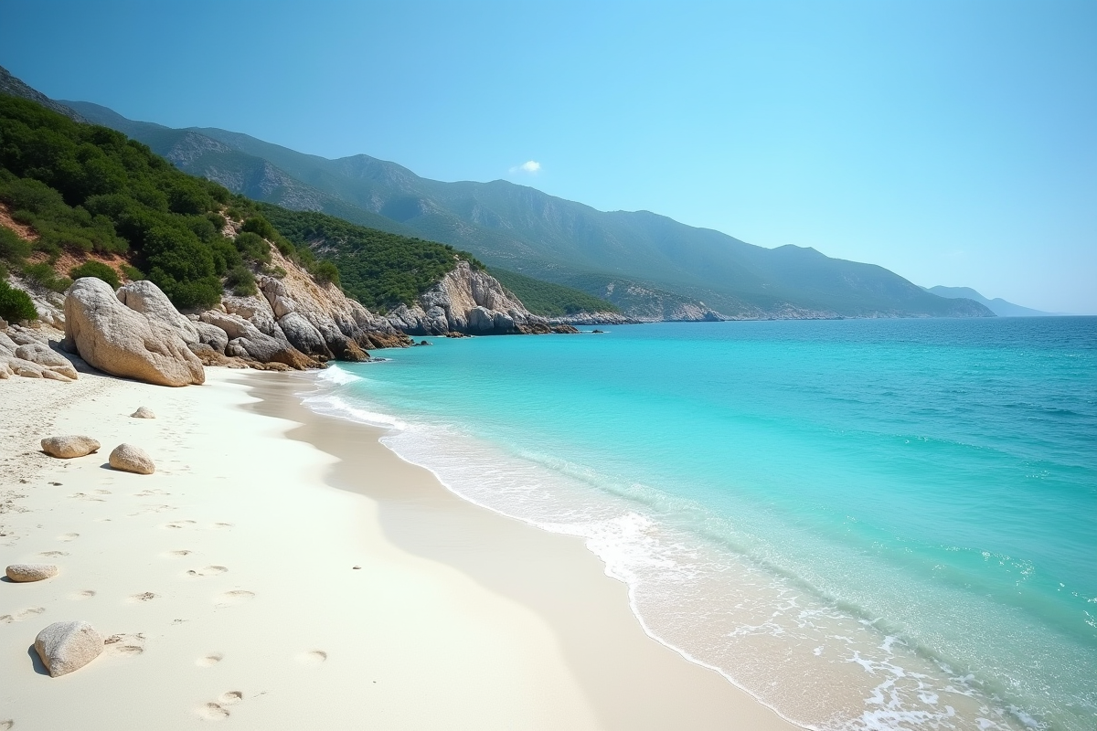 Carte du sud de la Corse : plages idylliques et criques secrètes