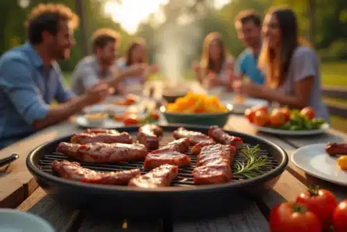 Quantité de pommes de terre par personne pour un barbecue familial ?