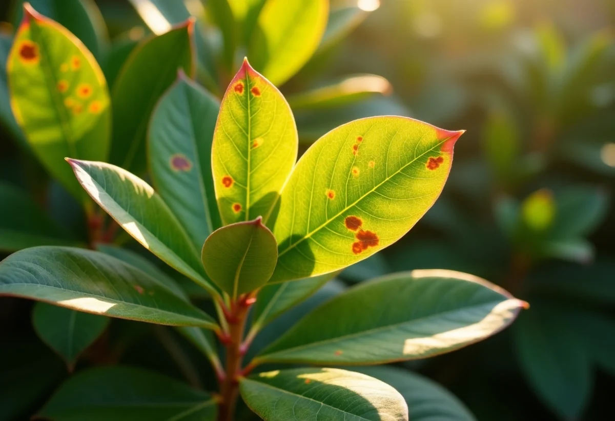 Photos des maladies des lauriers-roses : guide visuel des pathologies