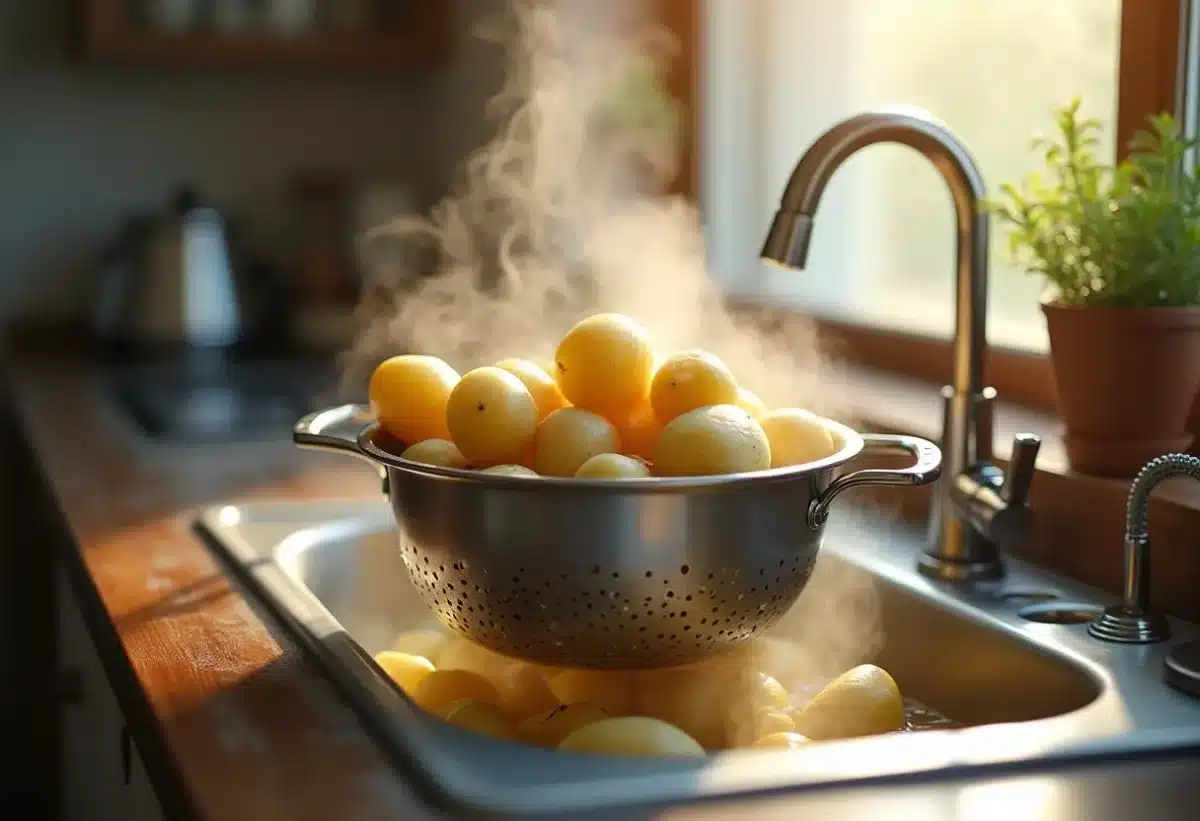 Temps de cuisson des pommes de terre à l’eau : astuces pour une texture parfaite